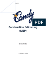 C205 - Candy Estimating - MEP - Rev 1.1 - 09-11 PDF