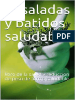 Ensaladas Y Batidos Saludables - Alvarado Villamil Rolando PDF