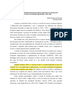 A Presença Da Disciplina Escolar Língua Francesa Na Legislação GT 2