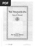 Louise B. Brownell - Life Abundant For You - Ch1 How Do You Start Your Day