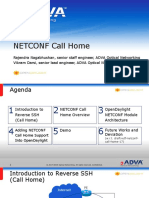 Adva Netconf CallHome