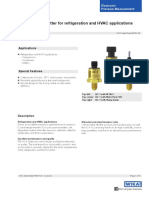 Pressure Transmitter For Refrigeration and HVAC Applications Model AC-1