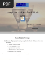 Internship Presentation Lounge Bar