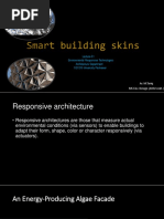 Smart Building Skins: Lecture-01 Environmental Responsive Technologies Architecture Department CECOS University Peshawar