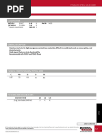 Classification: AWS A5.9 ER307 A-Nr 8 Mat-Nr 1.4370 ISO 14343-A S 18 8Mn F-NR 6 Nearest Classification 9606 FM 5