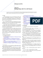 Chromium-Iron Sealing Alloys With 18 or 28 Percent Chromium: Standard Specification For