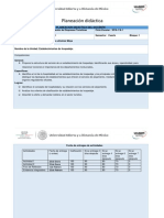 Planeación Didáctica.U1