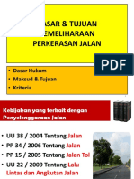 Dasar Hukum Perkerasan Jalan, 28 Feb 2011