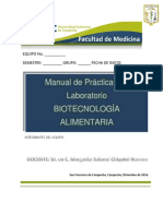 Biotecnología Alimentaria-Manual de Prácticas-2017