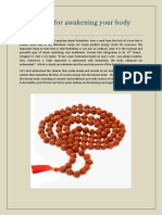 Rudraksha For Awakening Your Body Chakras