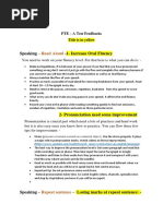 Tips and Tricks of PTE