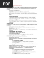 Software Design Specification