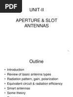 Aperture and Slot Antennas