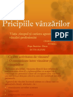 Pricipiile Vanzarilor