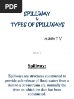 Spillway & Types of Spillways: Ashlin T V