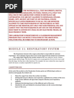 Module 11. Respiratory System17-18