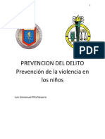 Prevención de La Violencia en Los Niños.