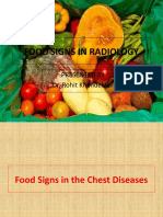 Food Sign in Radiology Rohit