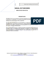 Manual de Funciones Solinac S.A.S