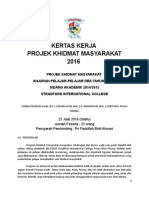 Kertas Kerja Community Service (Bahasa) Gelandangan