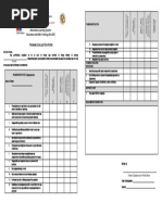 Training Evaluation Form - Filipino