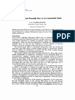 Plane Marangoni-Poiseuille Flow of Two Immiscible Fluids