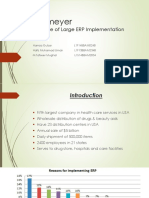 Foxmeyer: A Failure of Large ERP Implementation