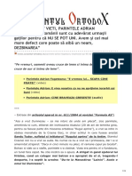 Batranul Cu 7 Vieti Parintele Adrian Făgeţeanu Românii Sunt Cu Adevărat Urmaşii Geţilor Pentru Că Nu