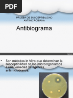 Clase de Antibiograma 