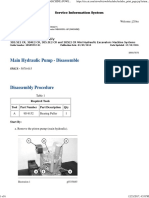304E2 Main Pump Disassembly