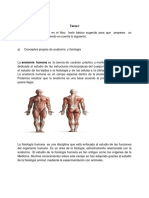 Tarea I Anatomia