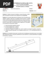 1er Examen Diseño de Maquinas 2017 I