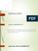 Destilación 2016