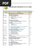 Metrados Mantenimiento Losas