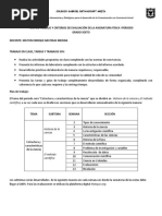 Criterios de Evaluación Biología Sexto I Periodo