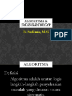 Algoritma & Bilangan Bulat PDF