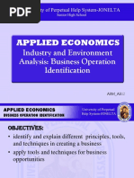 ABM - AE12 - 010 - Industry and Environment Analysis - Business Operation Identification