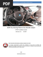 BMW FXX Steering Wheel To Exx Retrofit Adapter Rev 3 31