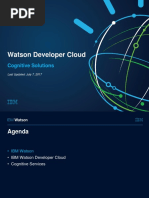 IBM Watson Cognitive Solutions