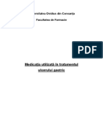 Medicația Utilizată În Tratamentul Ulcerului Gastric