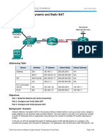 9.2.2.6 Lab - Configuring Dynamic and Static NAT Res