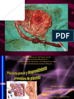 Placenta Previa y Desprendimiento Prematuro de La Placenta Apuntes