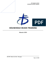 Household Heads Training Manual v2014