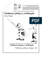 Violência Urbana e Civilização - Peter Burke