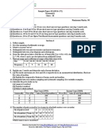 Sample Paper-02 (2016-17) Economics Class - XI Time Allowed: 3 Hours Maximum Marks: 90 General Instructions