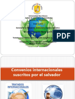 Convenios Internacionales Suscritos Por El Salvador - Rox Payes