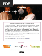 Curso de Locucion Radialistas