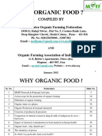 Why Organic Food - English