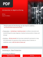 Introduction To Digital Archiving FY15Q3 - Huy