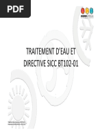 Directive SICC BT102-01 Résumé Minerg 2013 PDF